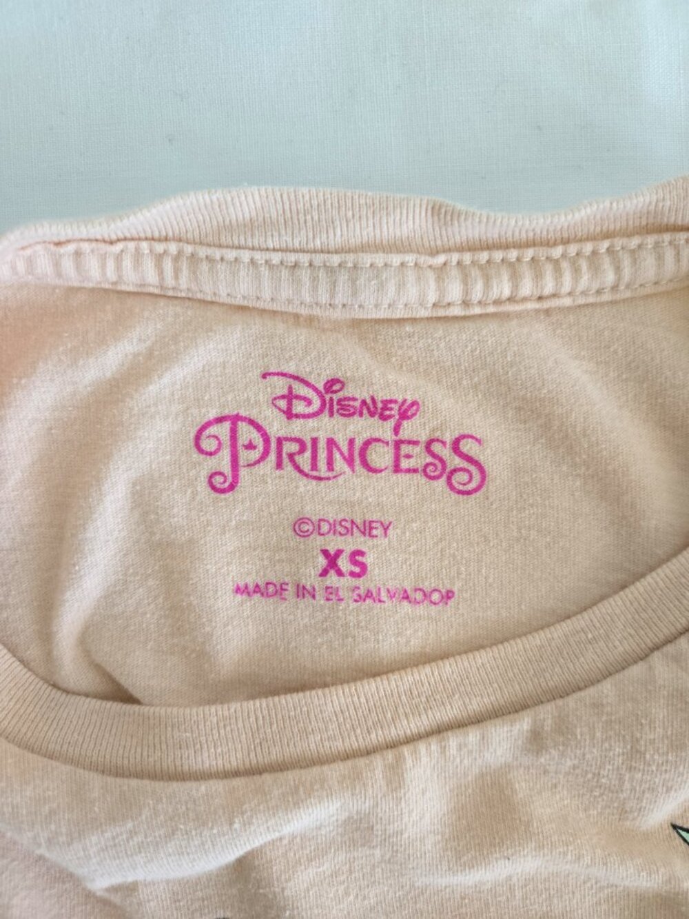 Disney The Little Mermaid Ariel & Flounder Pocket Tee | Kids Size XS - Picture 2 of 7